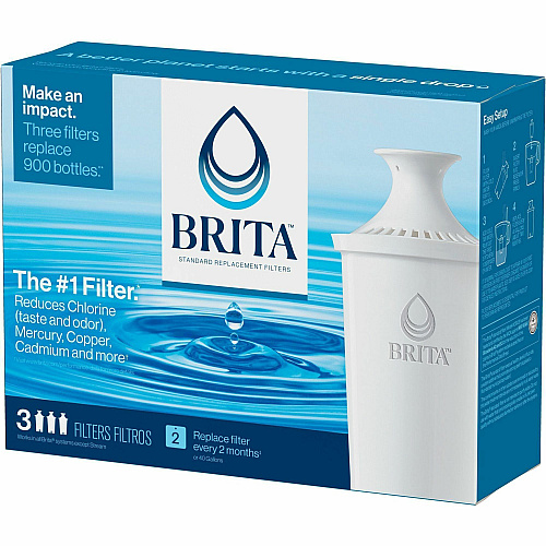 Brita Replacement Water Filter for Pitchers (35503PL)
