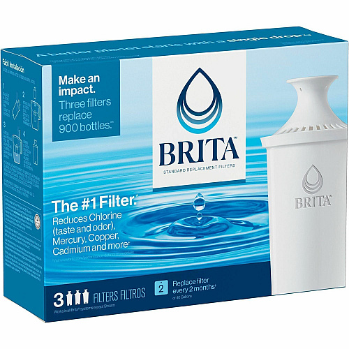 Brita Replacement Water Filter for Pitchers (35503PL)