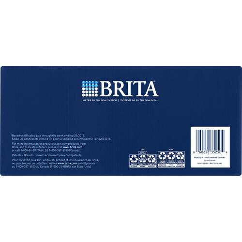 Brita Space Saver Water Filter Pitcher (35566BD)