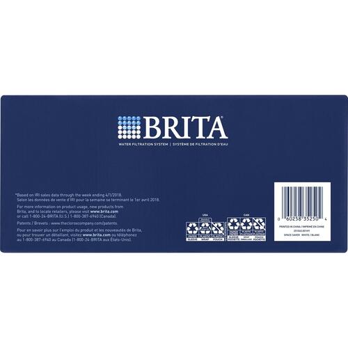 Brita Space Saver Water Filter Pitcher (35566CT)