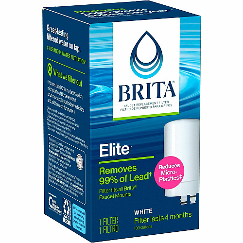 Brita On Tap Water Filtration System Replacement Filters For Faucets (36309CT)