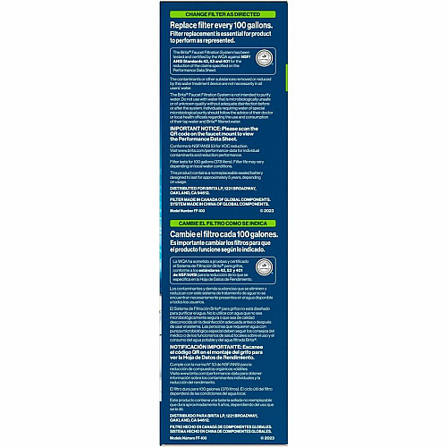 Brita Faucet Mount System with Elite Advanced Replacement Filter (42201BD)