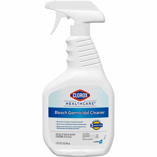 Clorox Healthcare Bleach Germicidal Cleaner Spray (68970BD)
