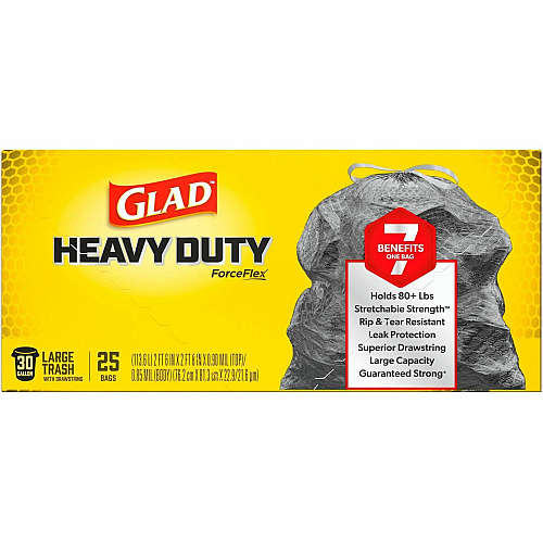 Glad ForceFlexPlus Large Drawstring Trash Bags (70359CT)