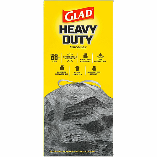 Glad ForceFlexPlus Large Drawstring Trash Bags (70359PL)