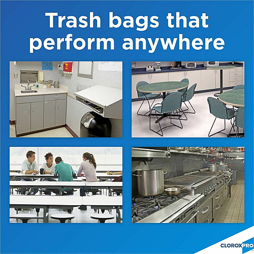 CloroxPro™ Glad ForceFlex Tall Kitchen Drawstring Trash Bags (70427BD)