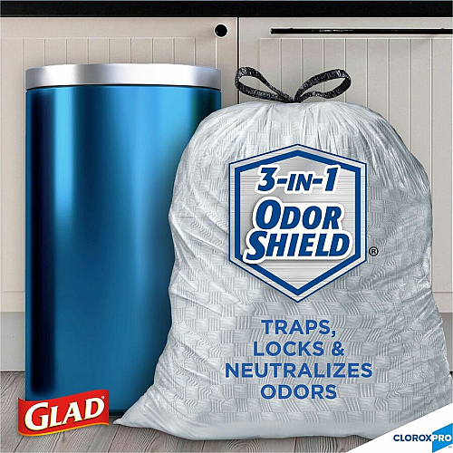 CloroxPro™ Glad ForceFlex Tall Kitchen Drawstring Trash Bags (70427PL)