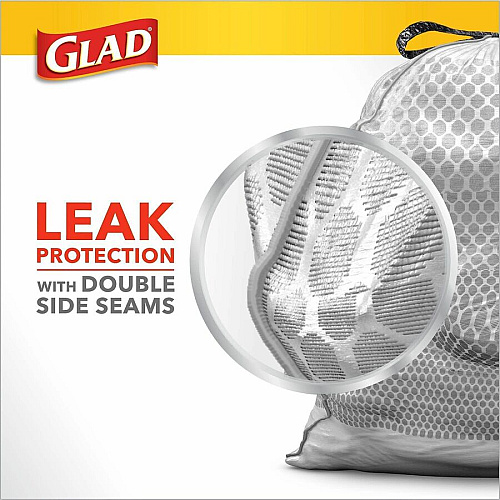 Glad ForceFlex Tall Kitchen Drawstring Trash Bags (78526PL)