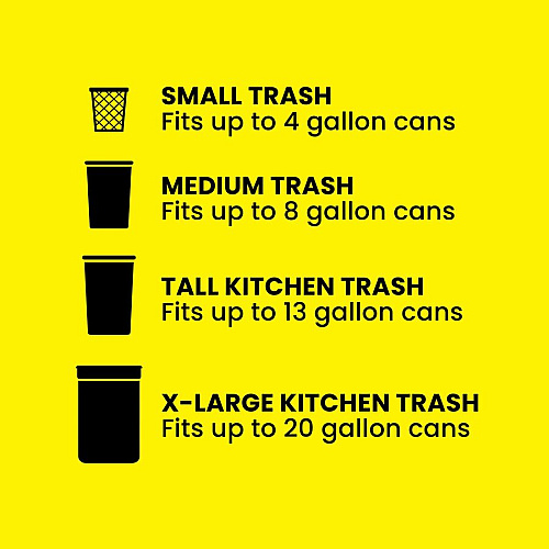 Glad ForceFlex Tall Kitchen Drawstring Trash Bags (78902PL)