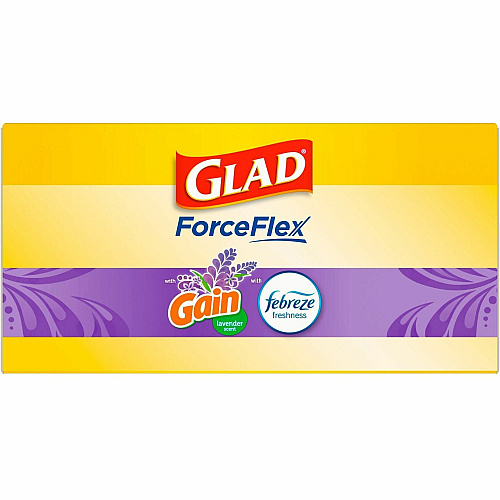 Glad ForceFlex Tall Kitchen Drawstring Trash Bags (78902PL)