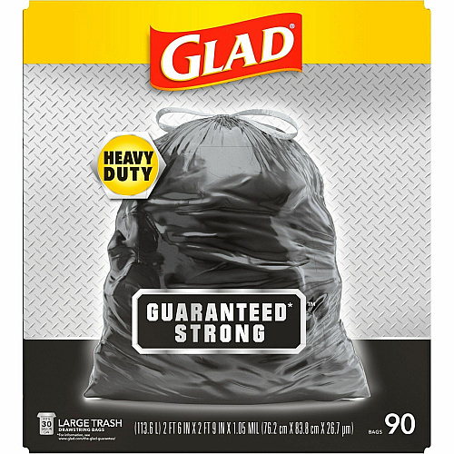 Glad Strong Large Drawstring Trash Bags (78952BD)