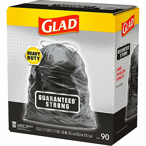 Glad Strong Large Drawstring Trash Bags (78952BD)