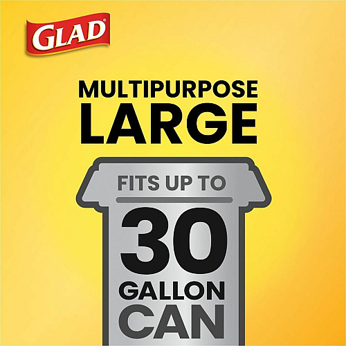 Glad Strong Large Drawstring Trash Bags (78952PL)