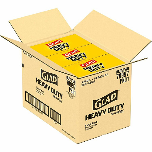 Glad ForceFlexPlus Drawstring Large Trash Bags (78997CT)