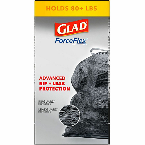Glad ForceFlexPlus Drawstring Large Trash Bags (78997PL)