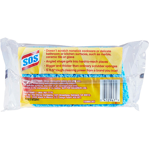 S.O.S All Surface Scrubber Sponge (91017PL)