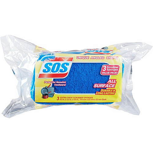 S.O.S All Surface Scrubber Sponge (91028BD)