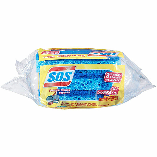 S.O.S All Surface Scrubber Sponge (91028BD)