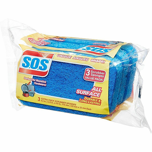 S.O.S All Surface Scrubber Sponge (91028PL)