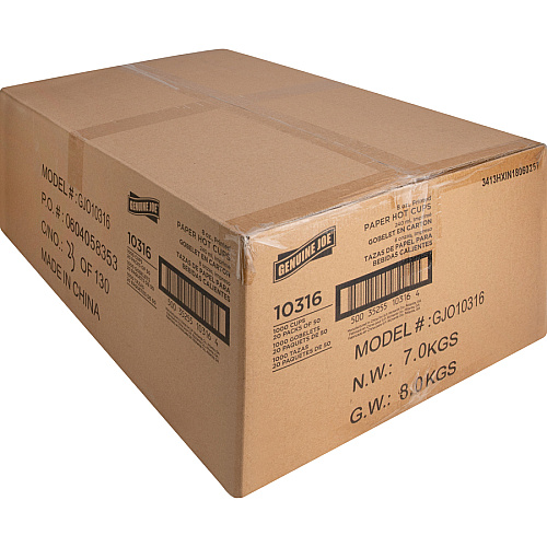 Genuine Joe 8 oz Hot Beverage Cups (10316CT)