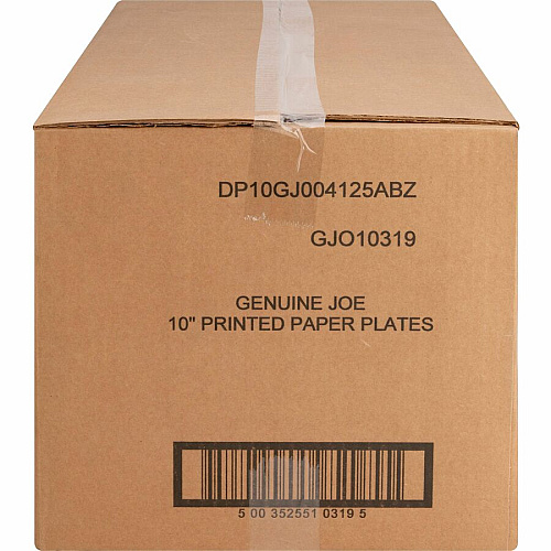 Genuine Joe 10" Printed Paper Plates (10319CT)