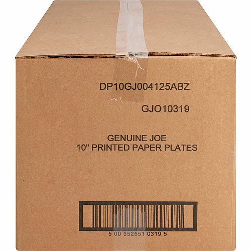 Genuine Joe 10" Printed Paper Plates (10319CT)