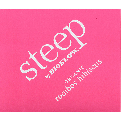 Steep by Bigelow Rooibos Hibiscus Herbal Tea Bag (17713)