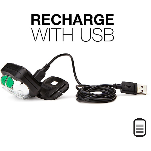 Energizer Vision Ultra HD Rechargeable Headlamp (Includes USB Charging Cable) (ENHDFRLP)