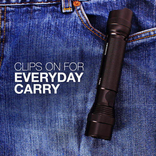 Energizer Rechargeable Tactical Flashlight, TacR700 (ENPMTRL8)