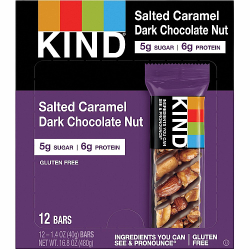 KIND Salted Caramel Dark Chocolate Nut Bars (26961)