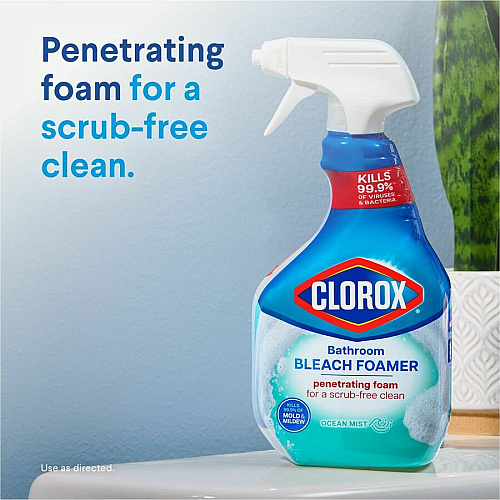 Clorox Disinfecting Bathroom Foamer with Bleach (30614)
