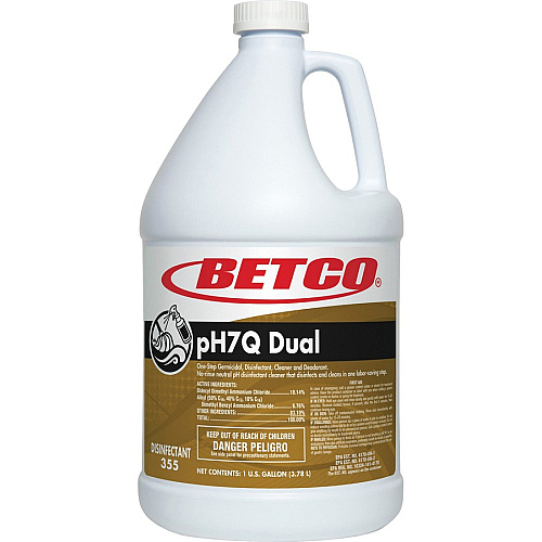 Betco pH7Q Dual Neutral Disinfectant Cleaner (3550400CT)