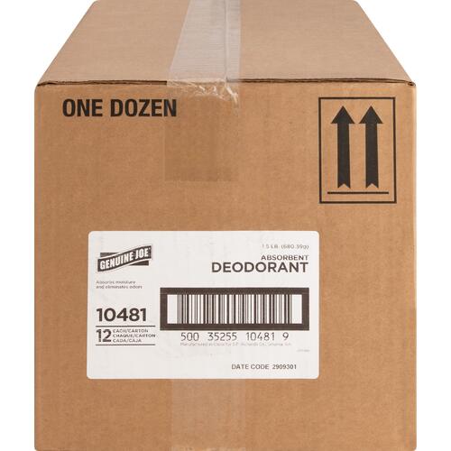 Genuine Joe Deodorizing Powdered Absorbent (GJO10481CT)