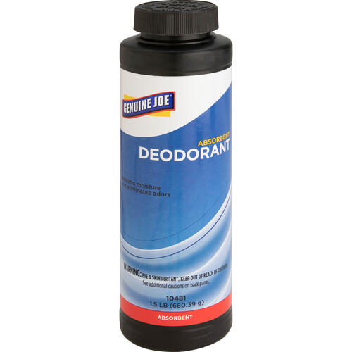 Genuine Joe Deodorizing Powdered Absorbent (GJO10481CT)