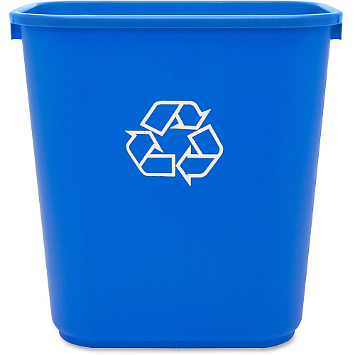 Genuine Joe 28-1/2 Quart Recycle Wastebasket (57257CT)