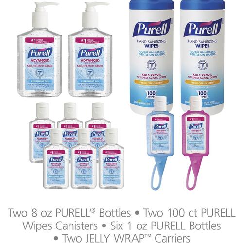GOJO Purell Hand Sanitizer Office Starter Kit (9652K1CT)