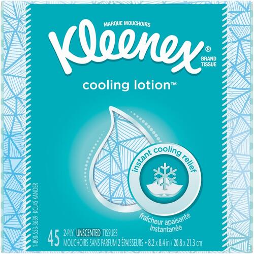 Kleenex Cooling Lotion Tissues (50140)