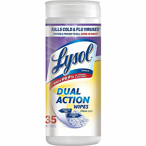 Lysol Dual Action Wipes (81143CT)