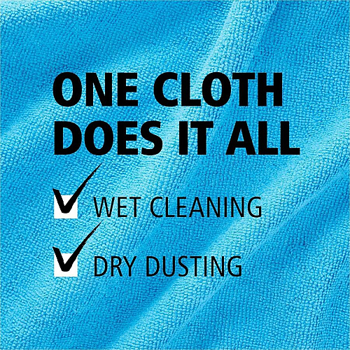 Rubbermaid Commercial Microfiber Light-Duty Cleaning Cloths (1820583CT)
