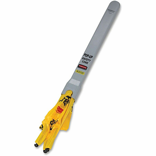 Rubbermaid Commercial 30" Pop-Up Caution Safety Cone (9S0100YLCT)