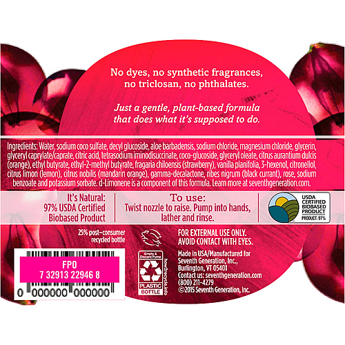 Seventh Generation Hand Wash (22946CT)