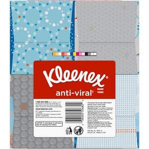Kimberly-Clark Professional* Kleenex Anti-Viral Facial Tissues (50682CT)