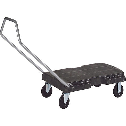 Rubbermaid Commercial Utility Duty Triple Trolley (440100BK)