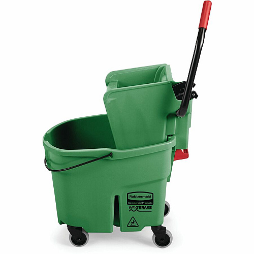 Rubbermaid Commercial WaveBrake 35 QT Side Press & Wringer (758888GN)