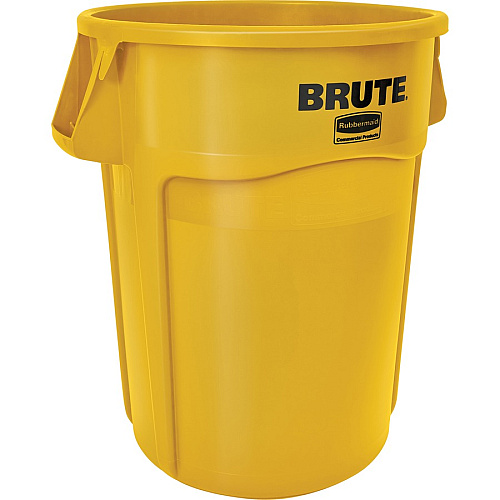 Rubbermaid Commercial Brute 44-Gallon Vented Utility Container (264360YL)