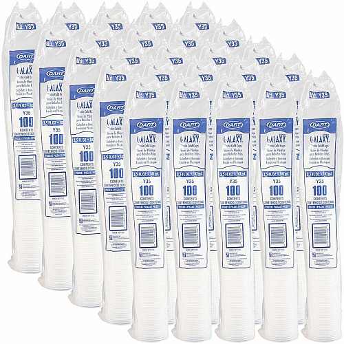 SOLO Galaxy 3.5 oz Plastic Cold Cups (Y35)
