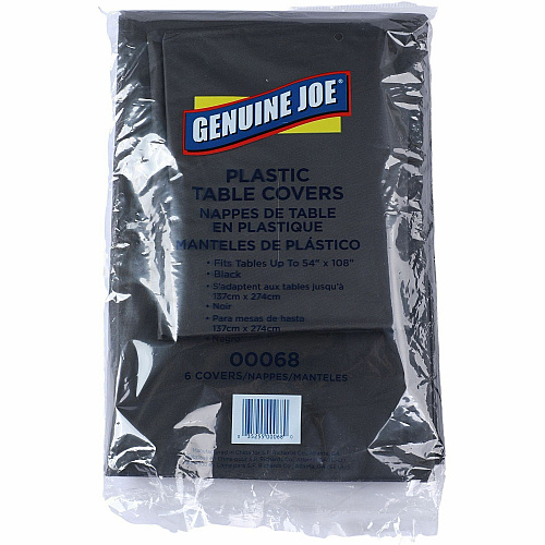 Genuine Joe Plastic Table Covers (00068CT)