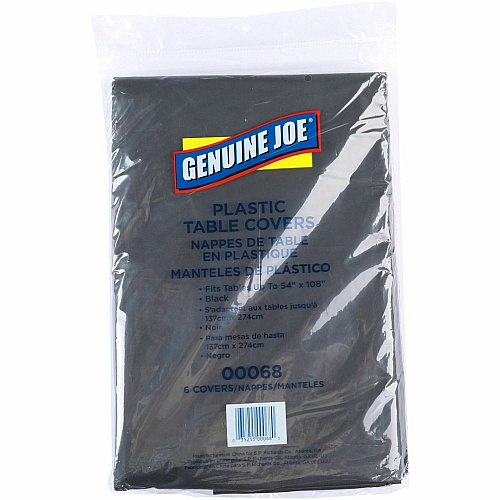 Genuine Joe Plastic Table Covers (00068CT)