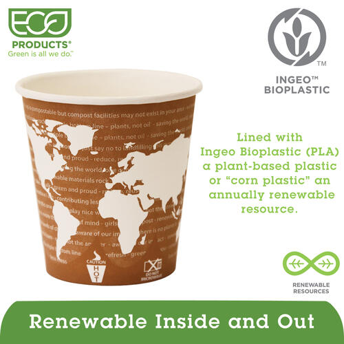 Eco-Products World Art Hot Cups (EPBHC10WACT)