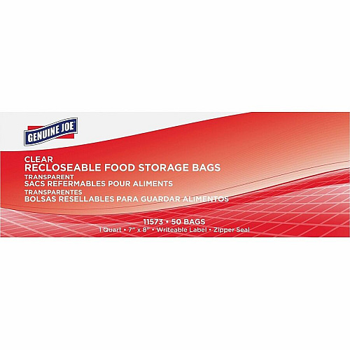 Genuine Joe Food Storage Bags (11573CT)